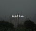 Acid Rain