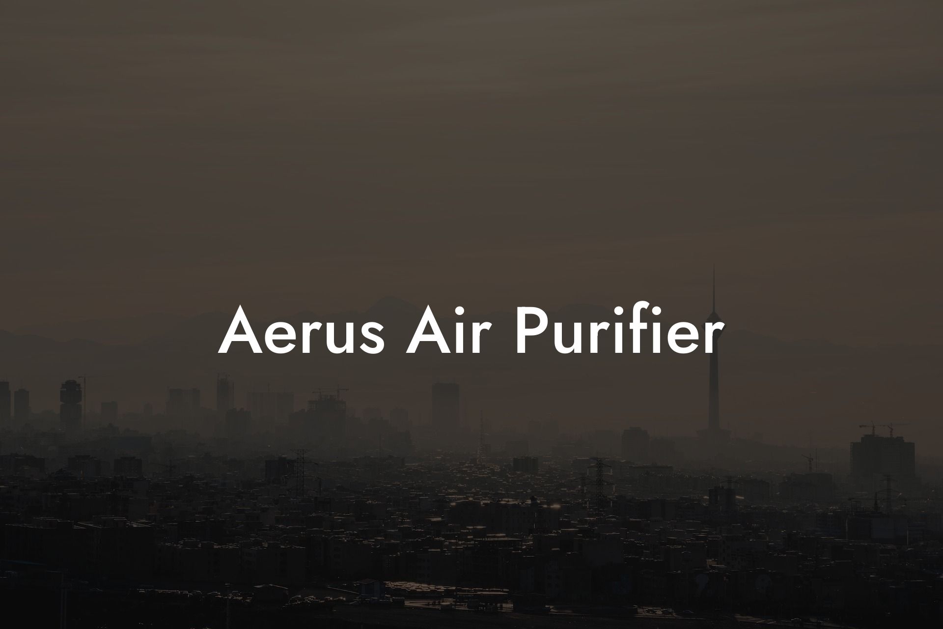 Aerus Air Purifier