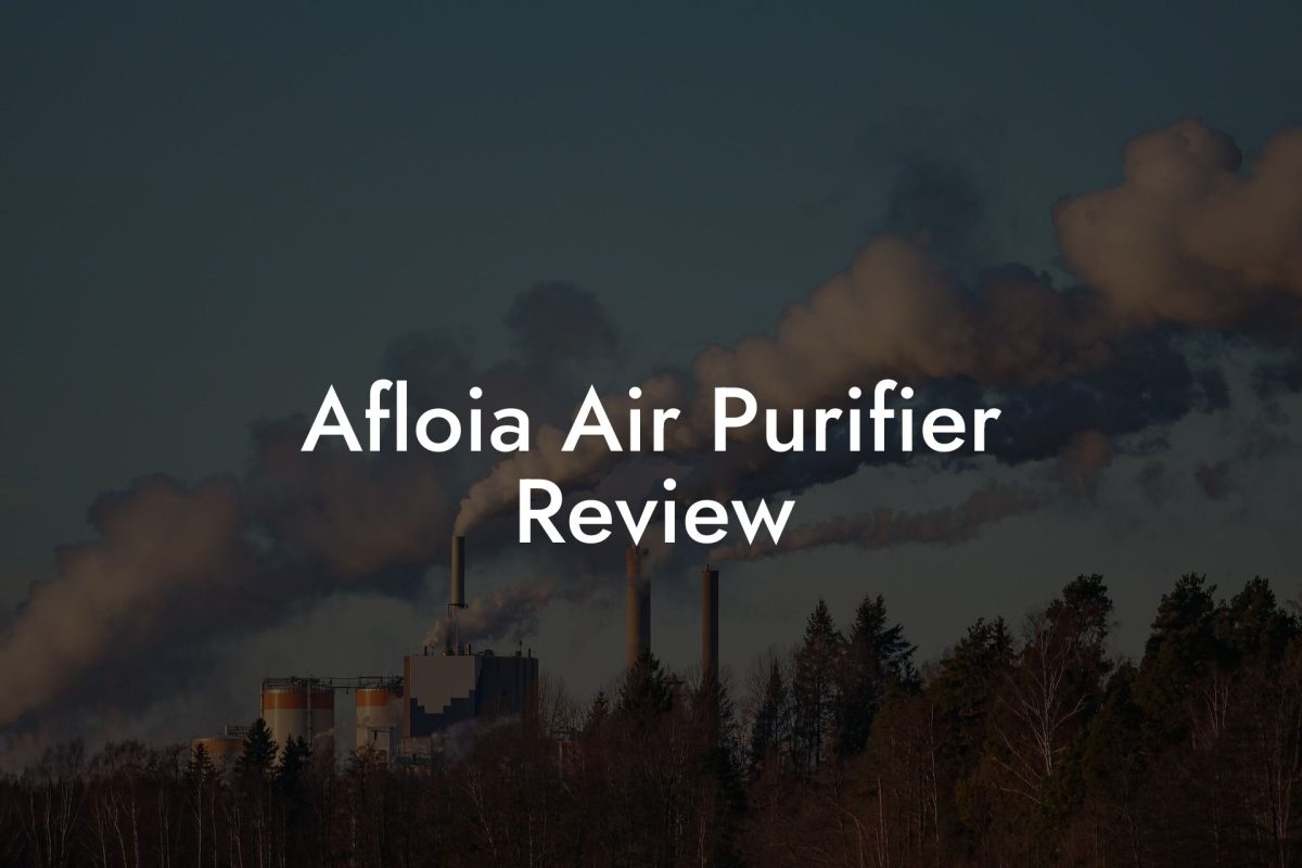 Afloia Air Purifier Review