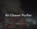 Air Cleaner Purifier