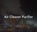 Air Cleaner Purifier