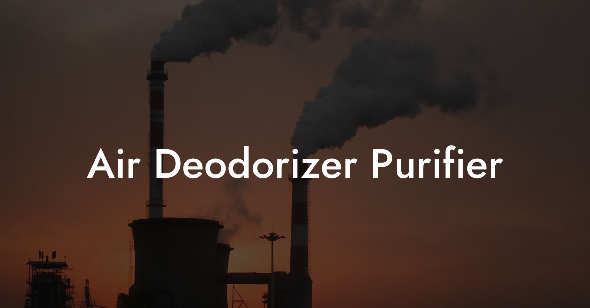 Air Deodorizer Purifier