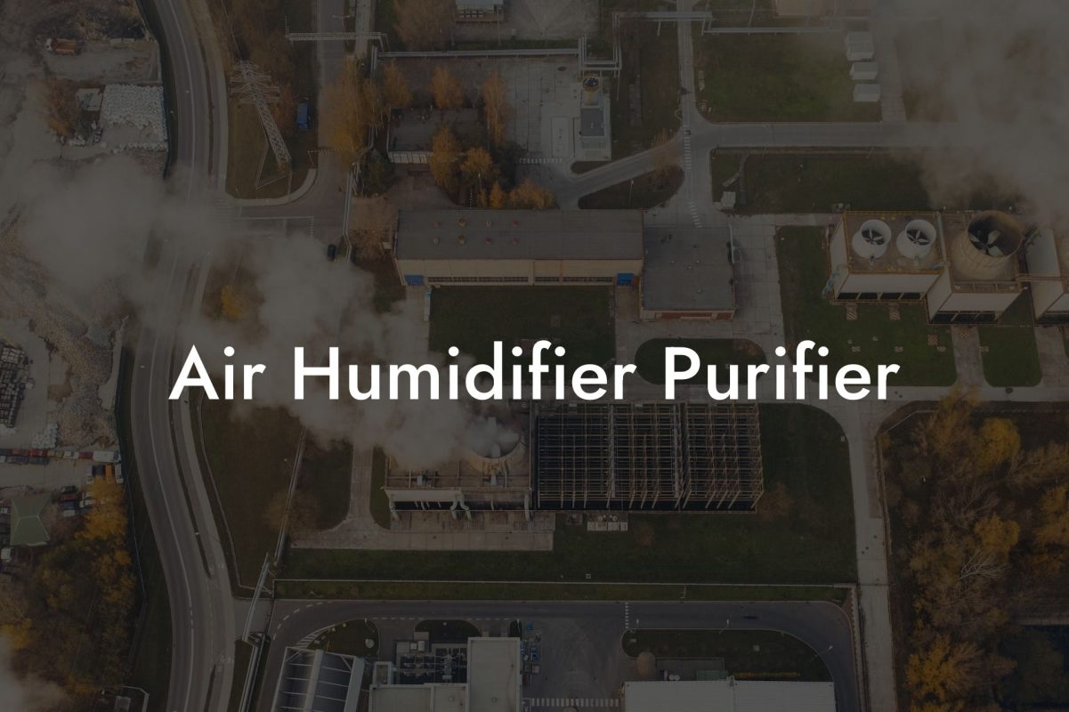 Air Humidifier Purifier