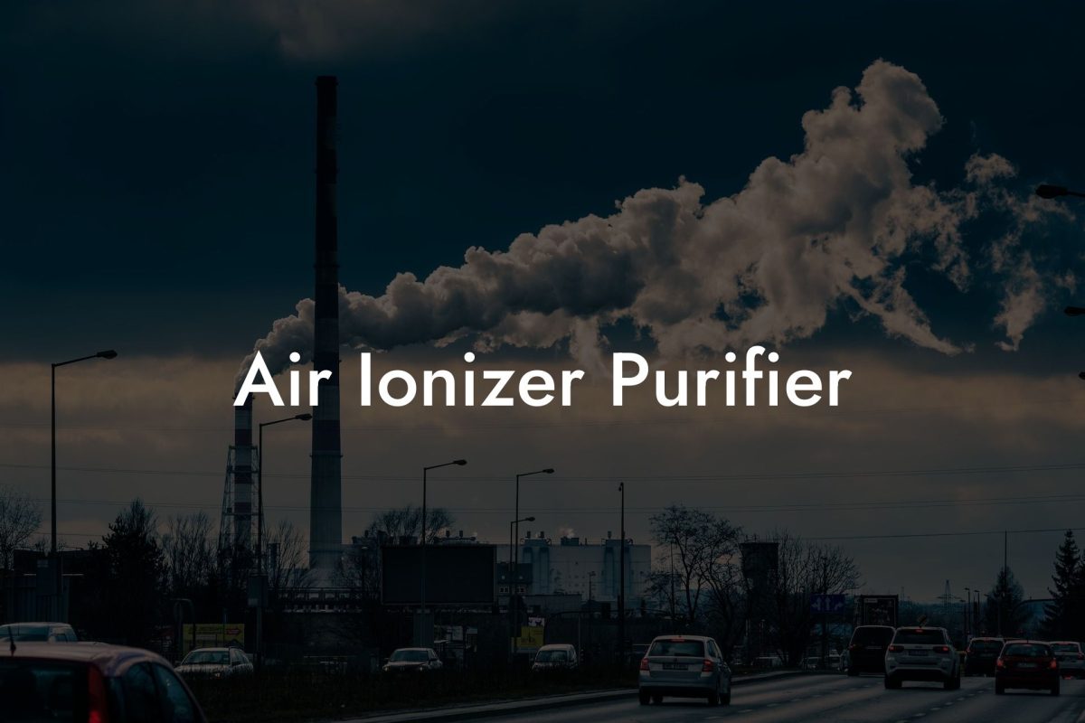 Air Ionizer Purifier