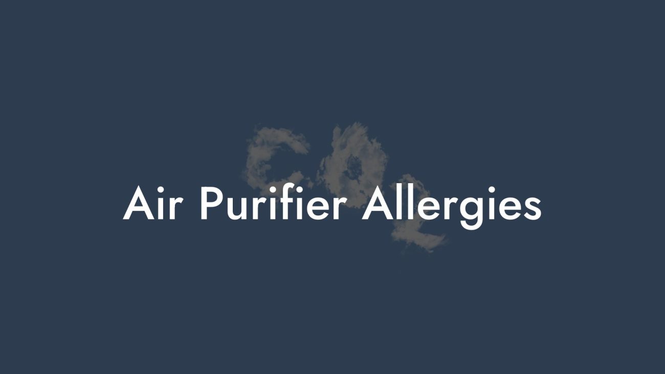 Air Purifier Allergies