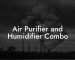 Air Purifier and Humidifier Combo