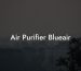 Air Purifier Blueair