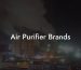 Air Purifier Brands