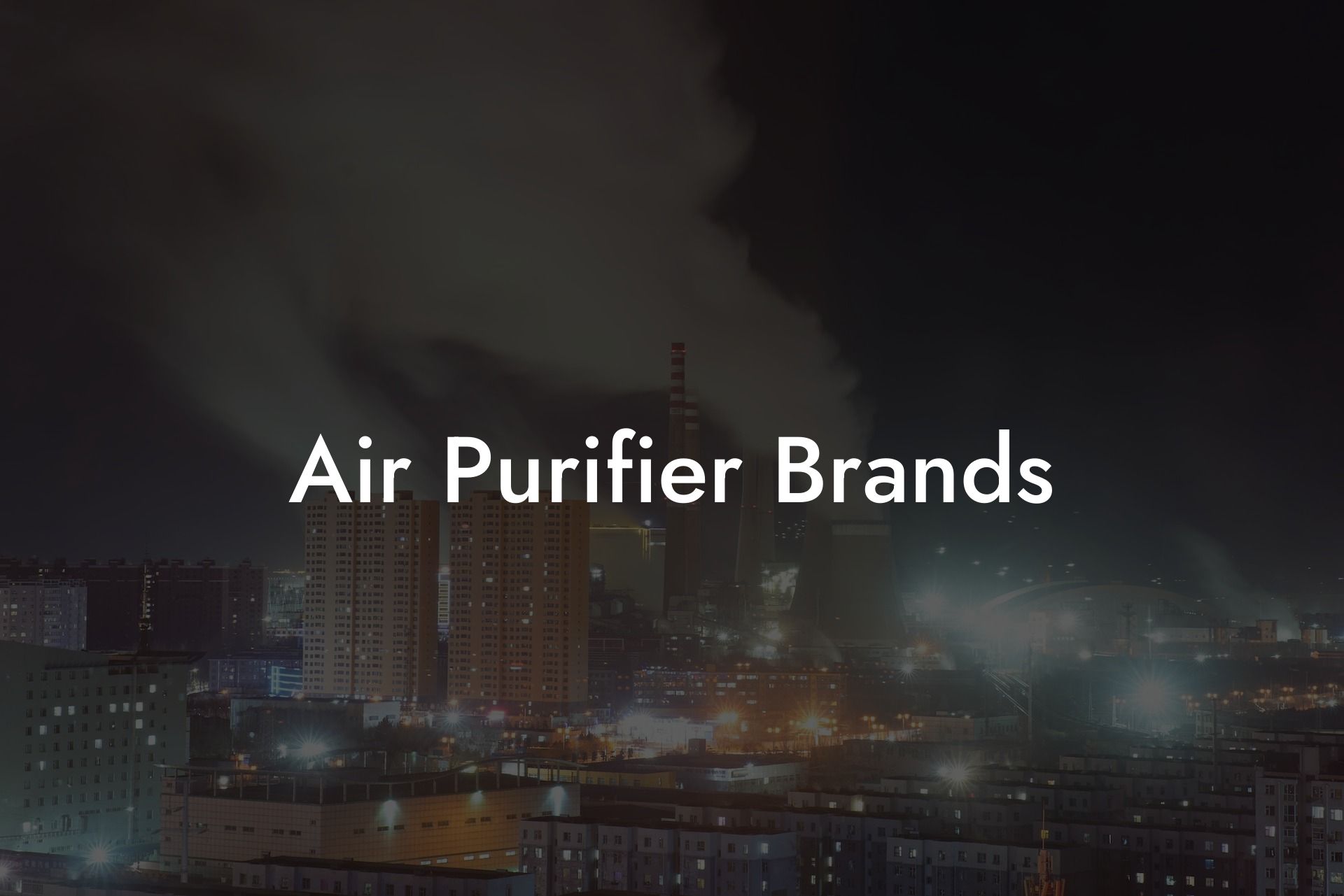 Air Purifier Brands