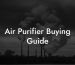 Air Purifier Buying Guide