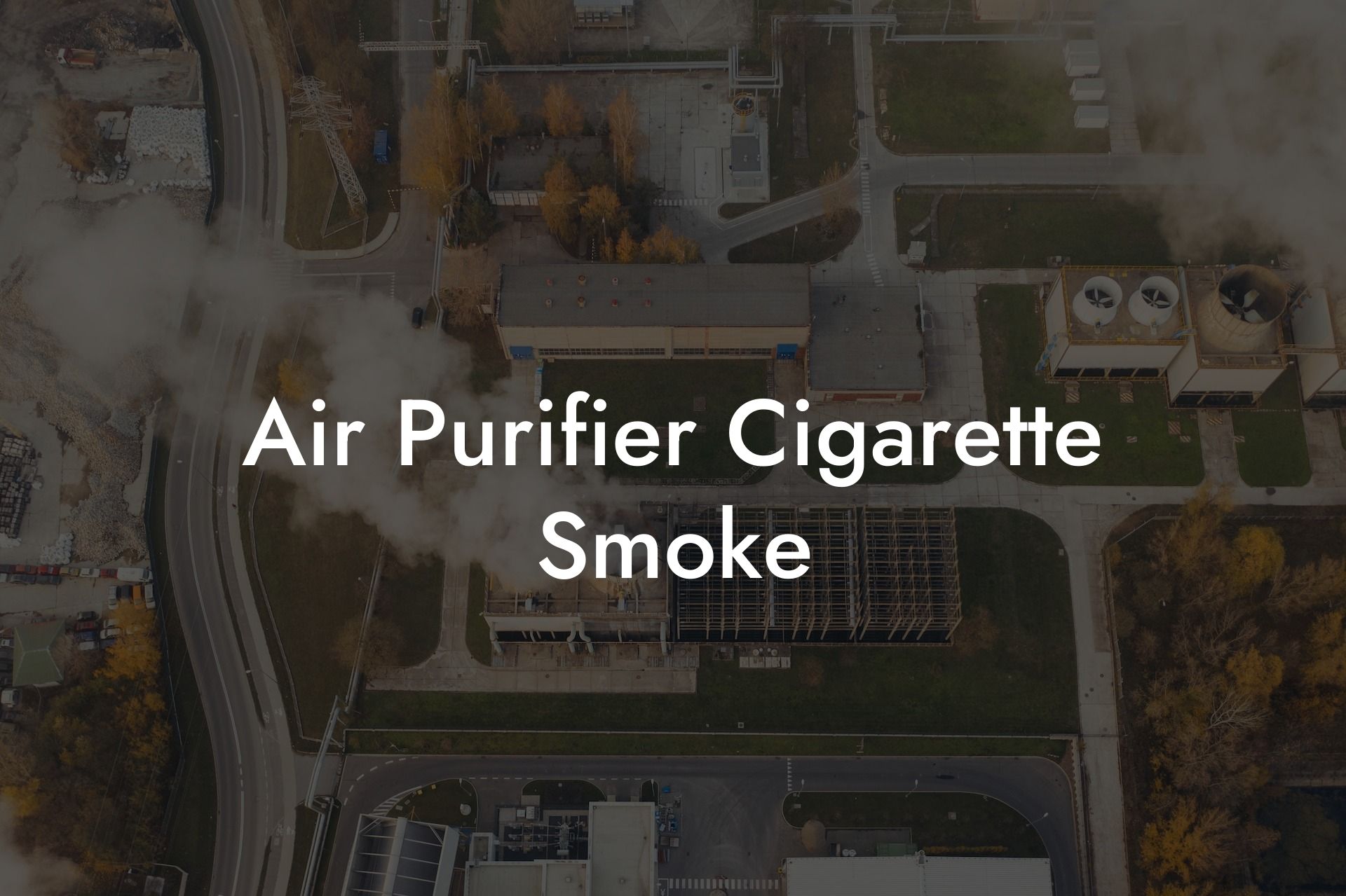 Air Purifier Cigarette Smoke