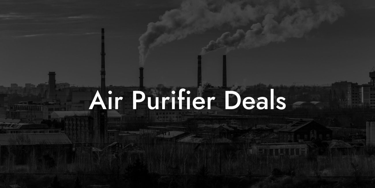 Air Purifier Deals