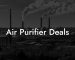 Air Purifier Deals