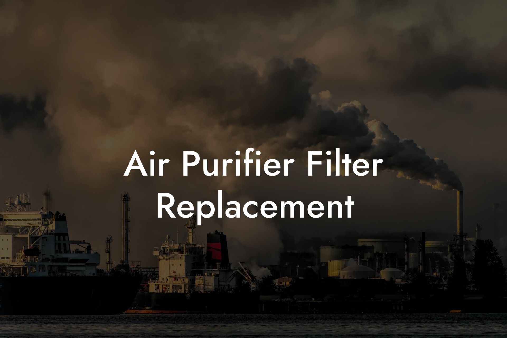 Air Purifier Filter Replacement