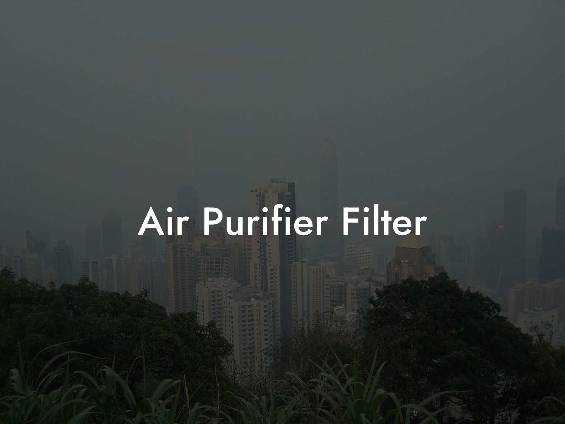 Air Purifier Filter