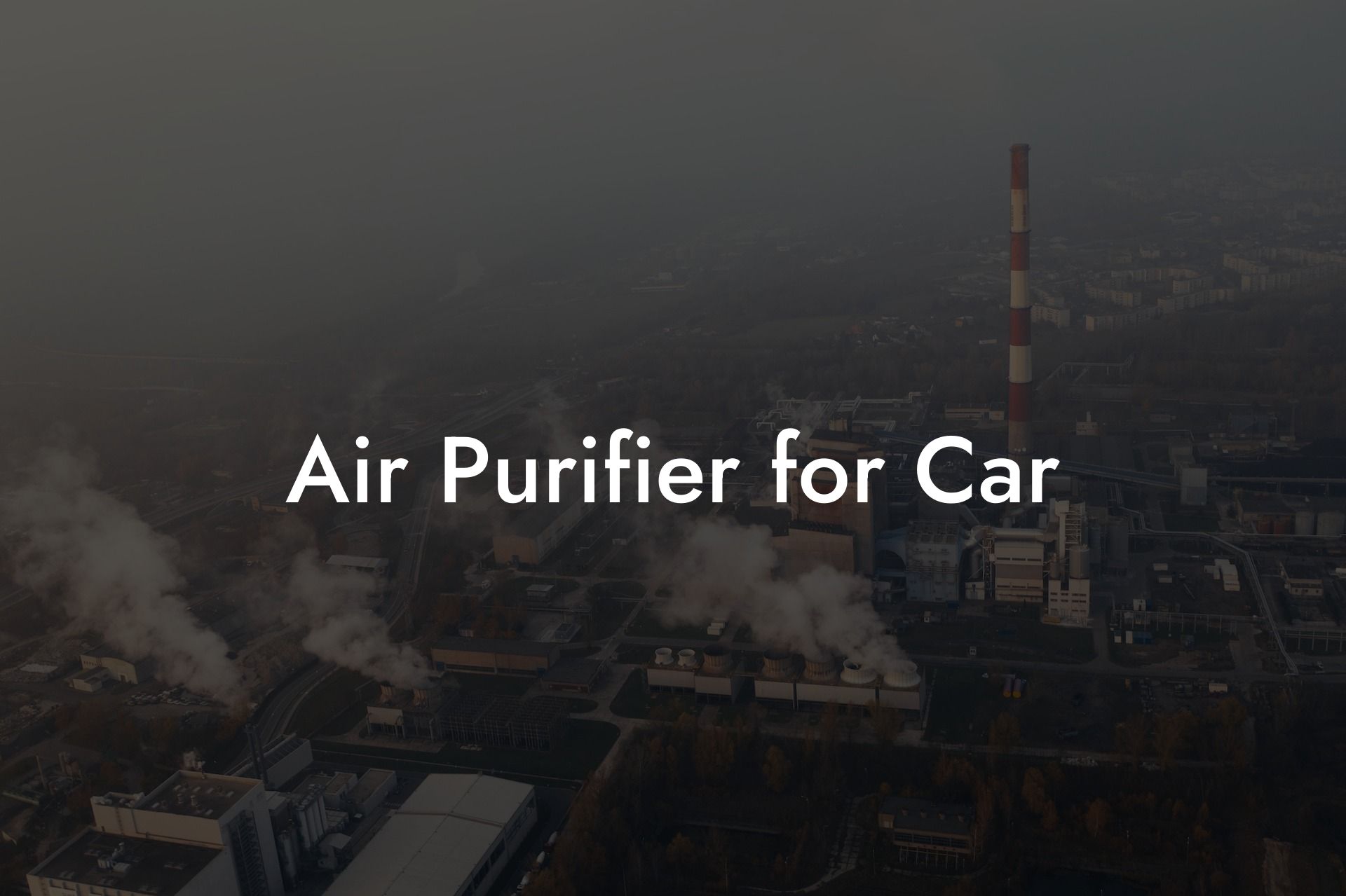 Air Purifier for Car