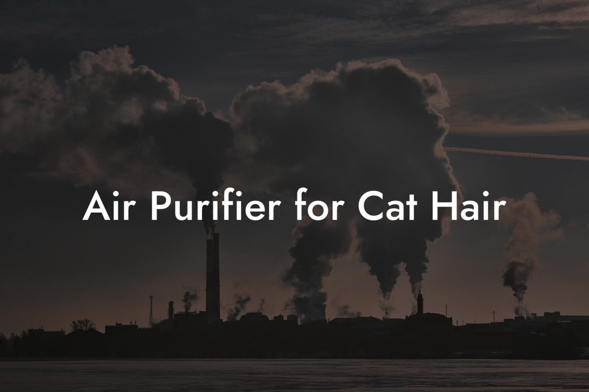 Air Purifier for Cat Hair