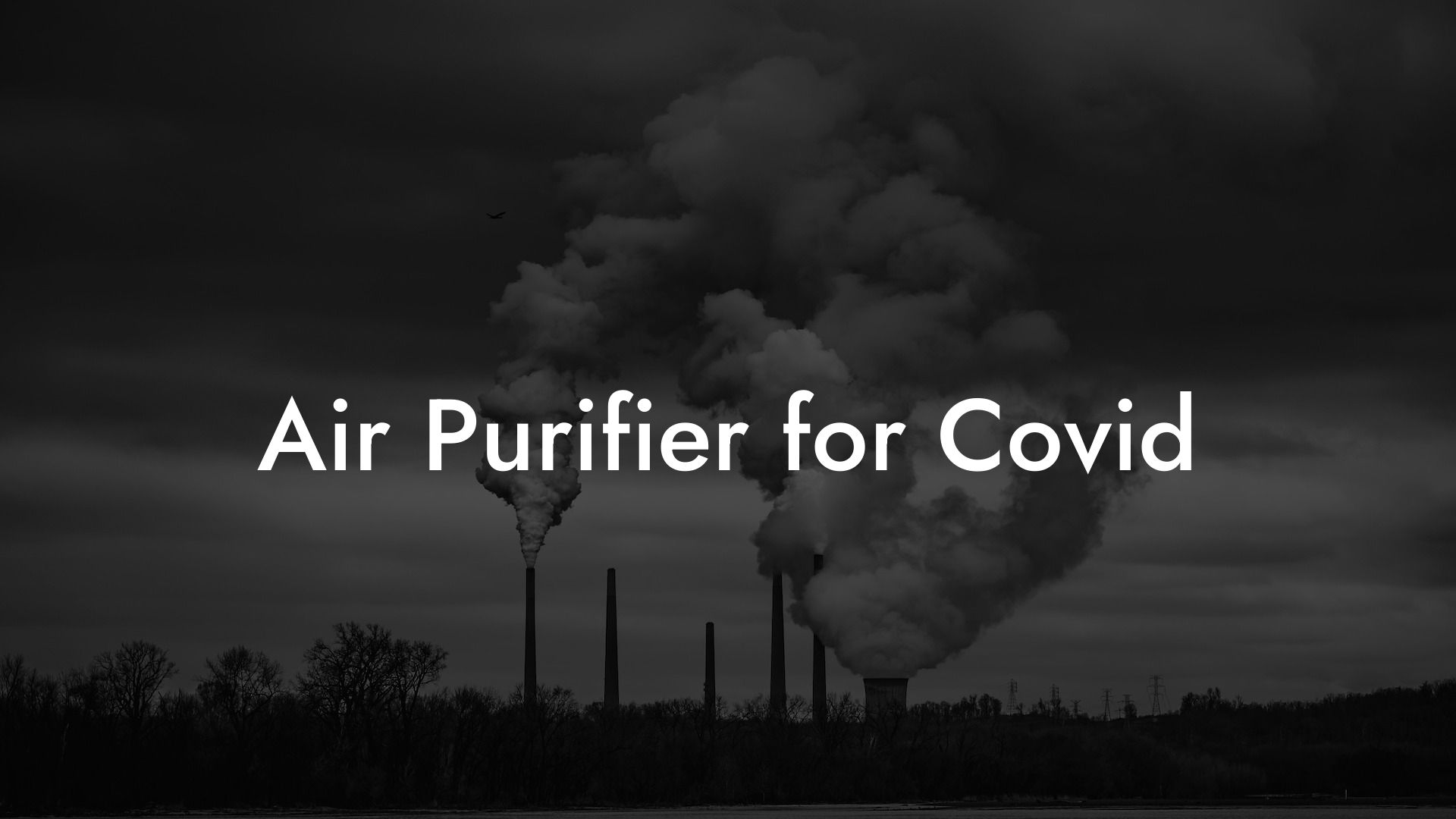 Air Purifier for Covid