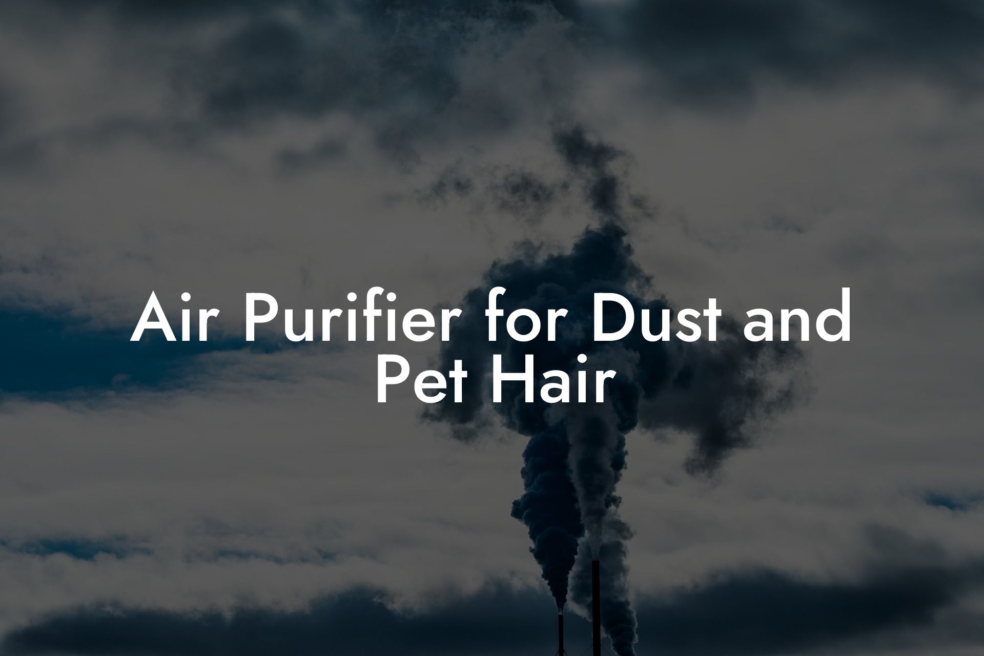 Air Purifier for Dust and Pet Hair