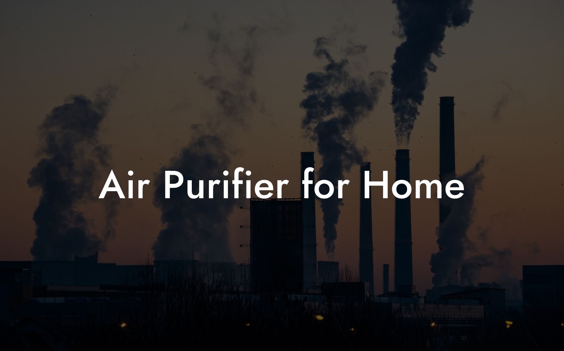 Air Purifier for Home