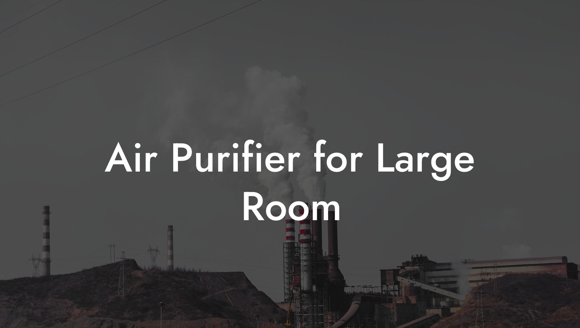 Air Purifier for Large Room