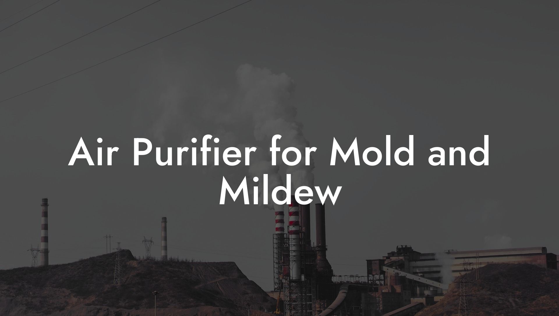 Air Purifier for Mold and Mildew