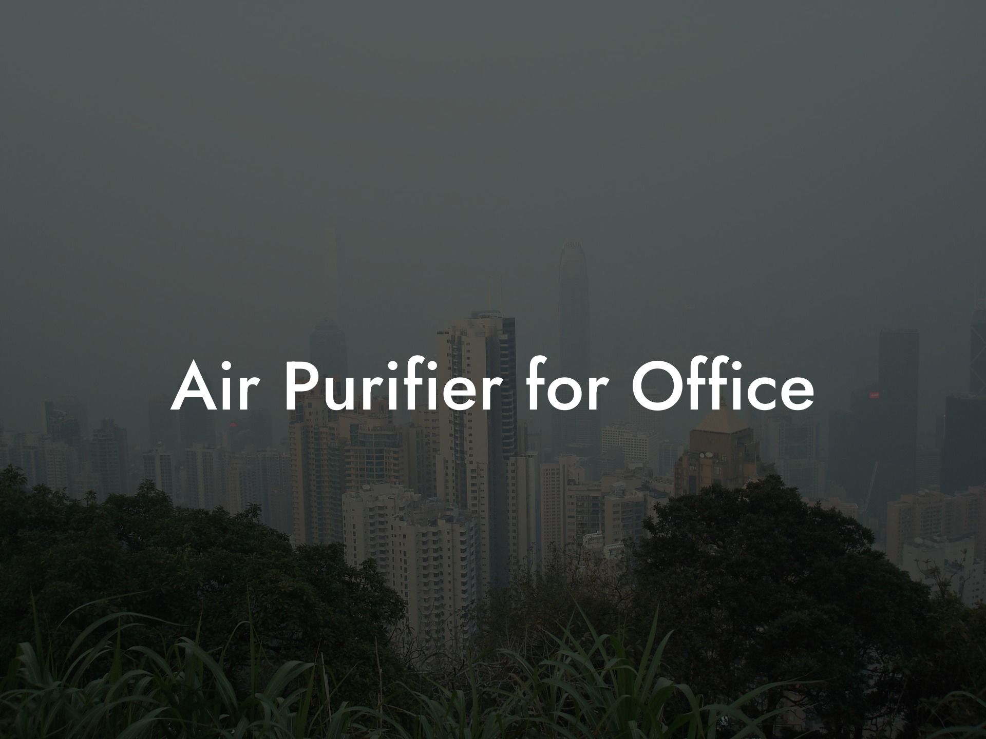 Air Purifier for Office