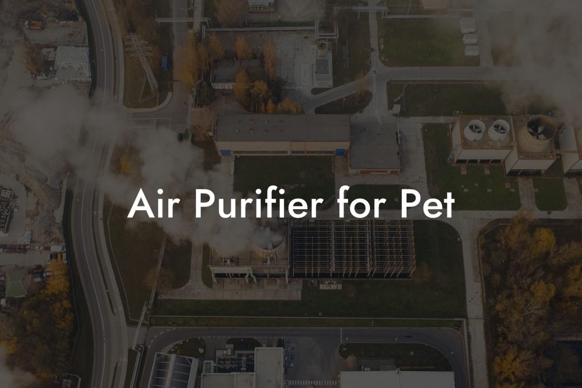 Air Purifier for Pet