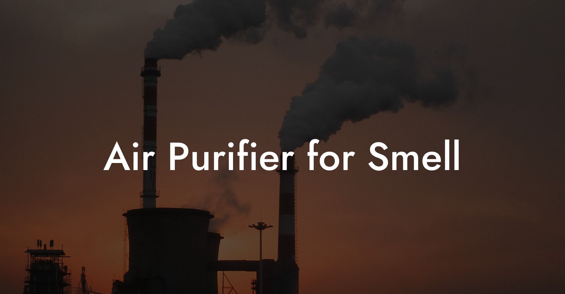 Air Purifier for Smell