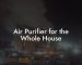 Air Purifier for the Whole House