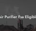 Air Purifier Fsa Eligible