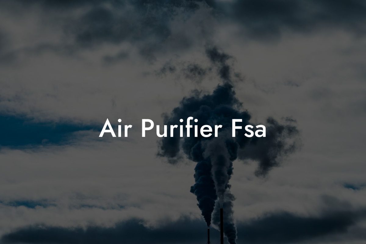 Air Purifier Fsa