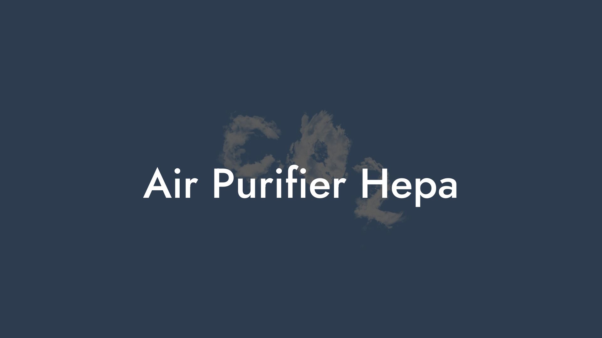 Air Purifier Hepa