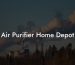 Air Purifier Home Depot