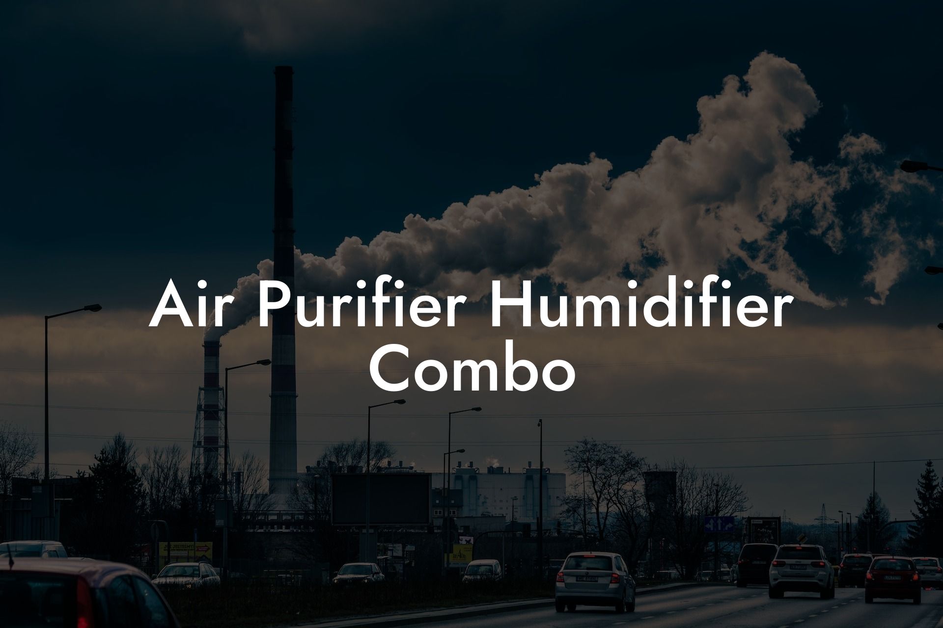 Air Purifier Humidifier Combo