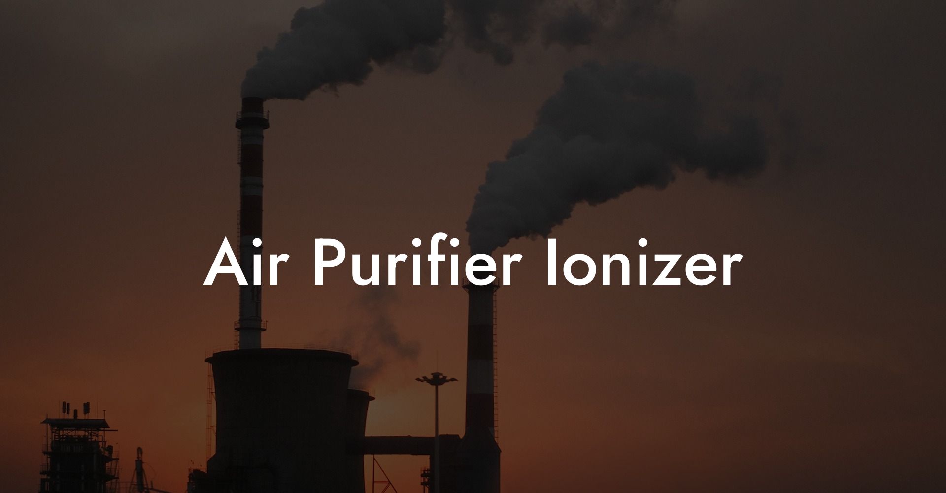 Air Purifier Ionizer