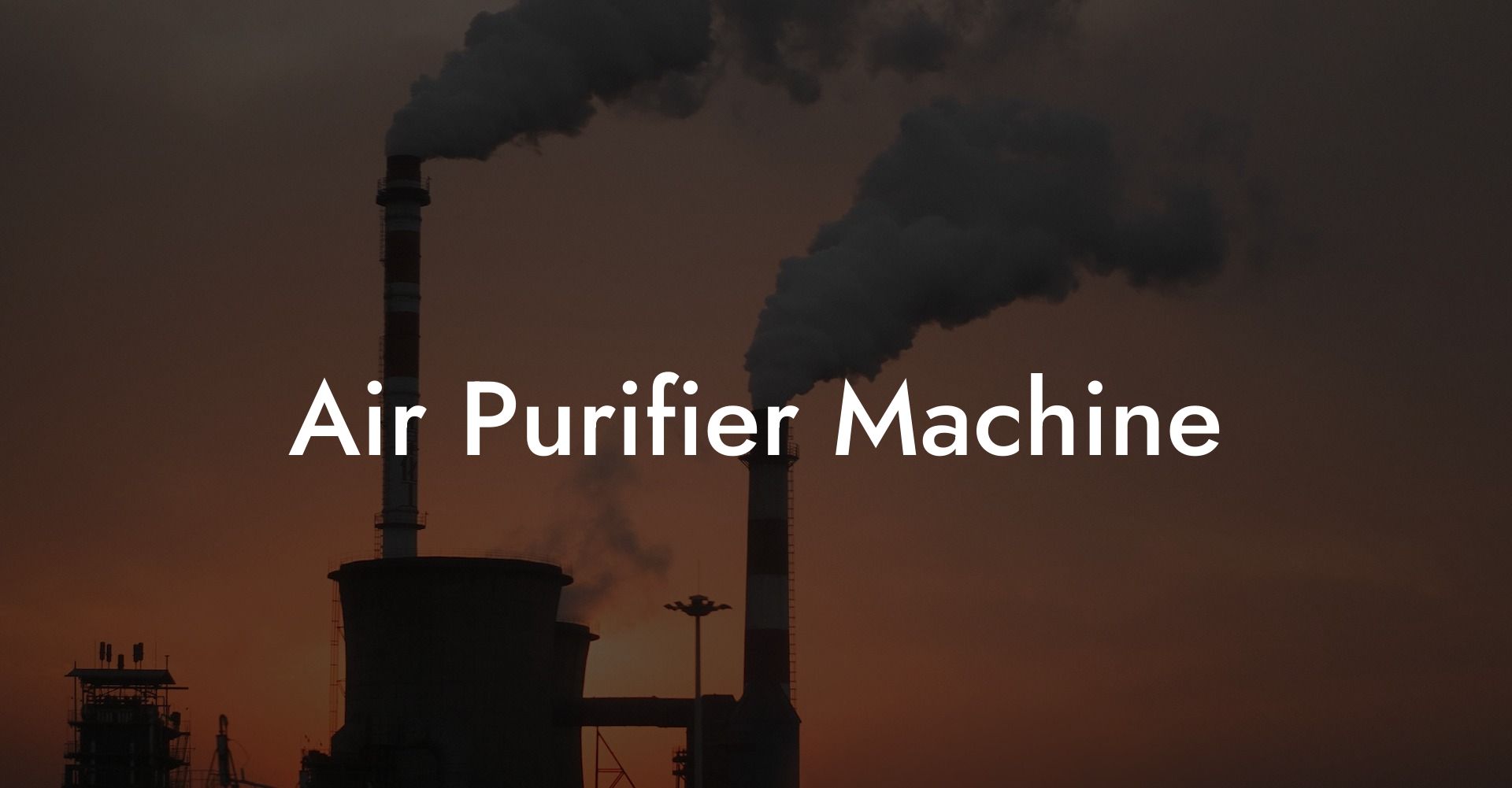 Air Purifier Machine