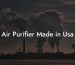 Air Purifier Made in Usa