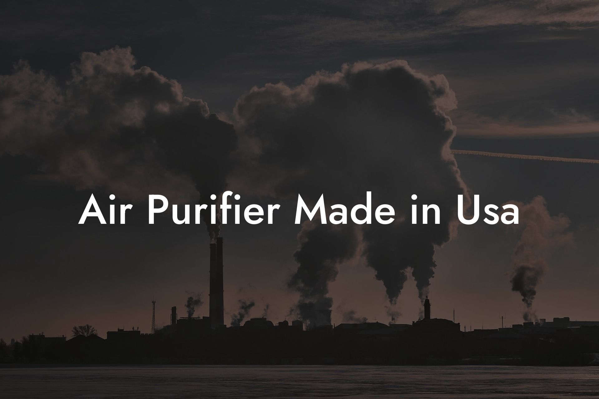 Air Purifier Made in Usa