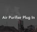 Air Purifier Plug In