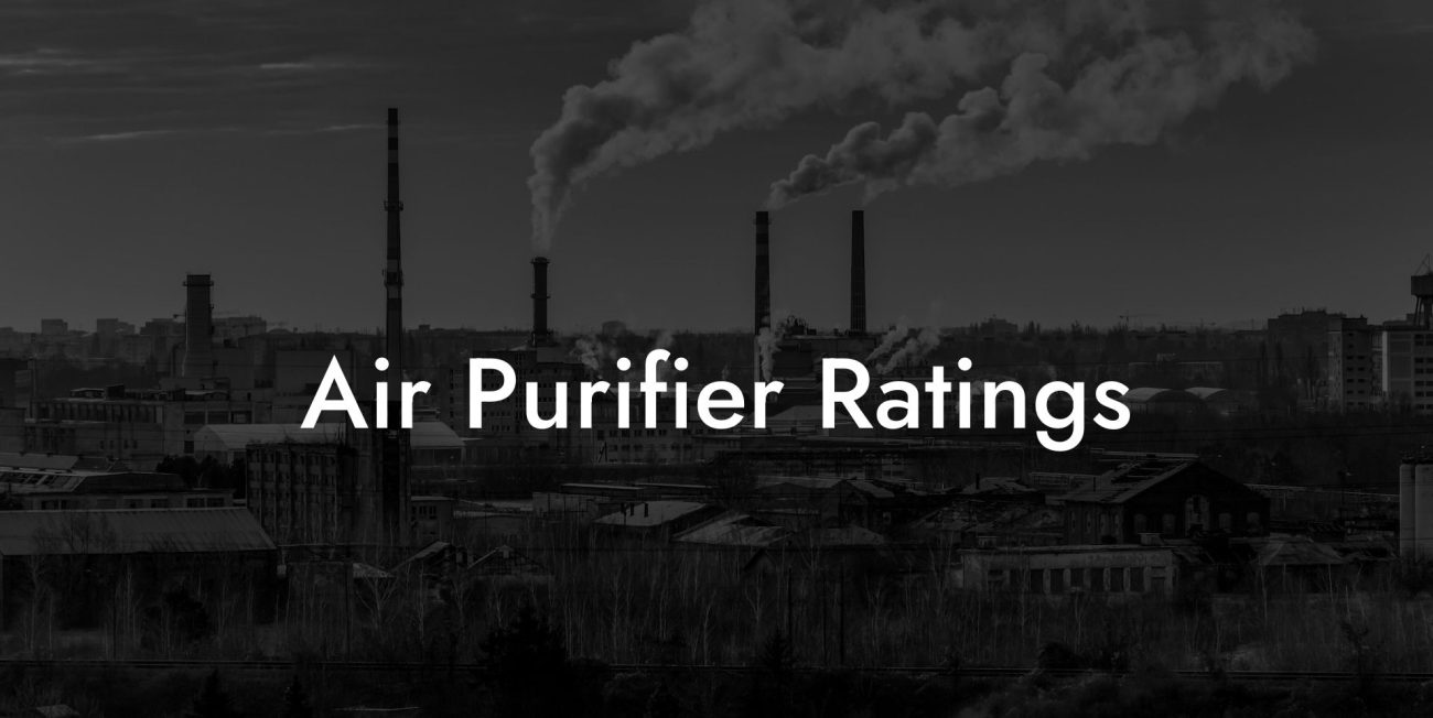 Air Purifier Ratings