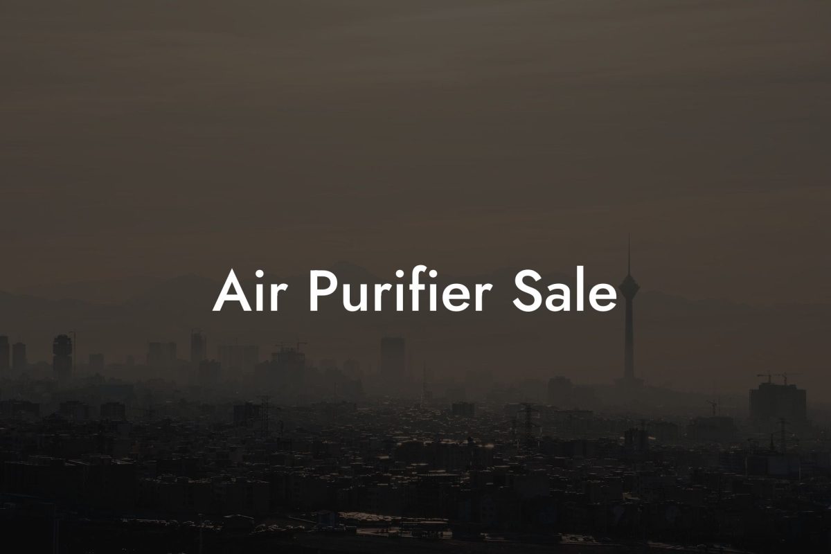 Air Purifier Sale