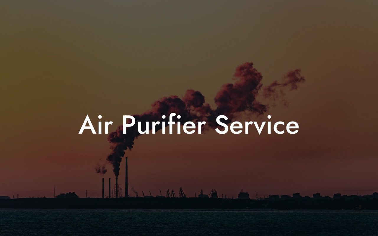 Air Purifier Service