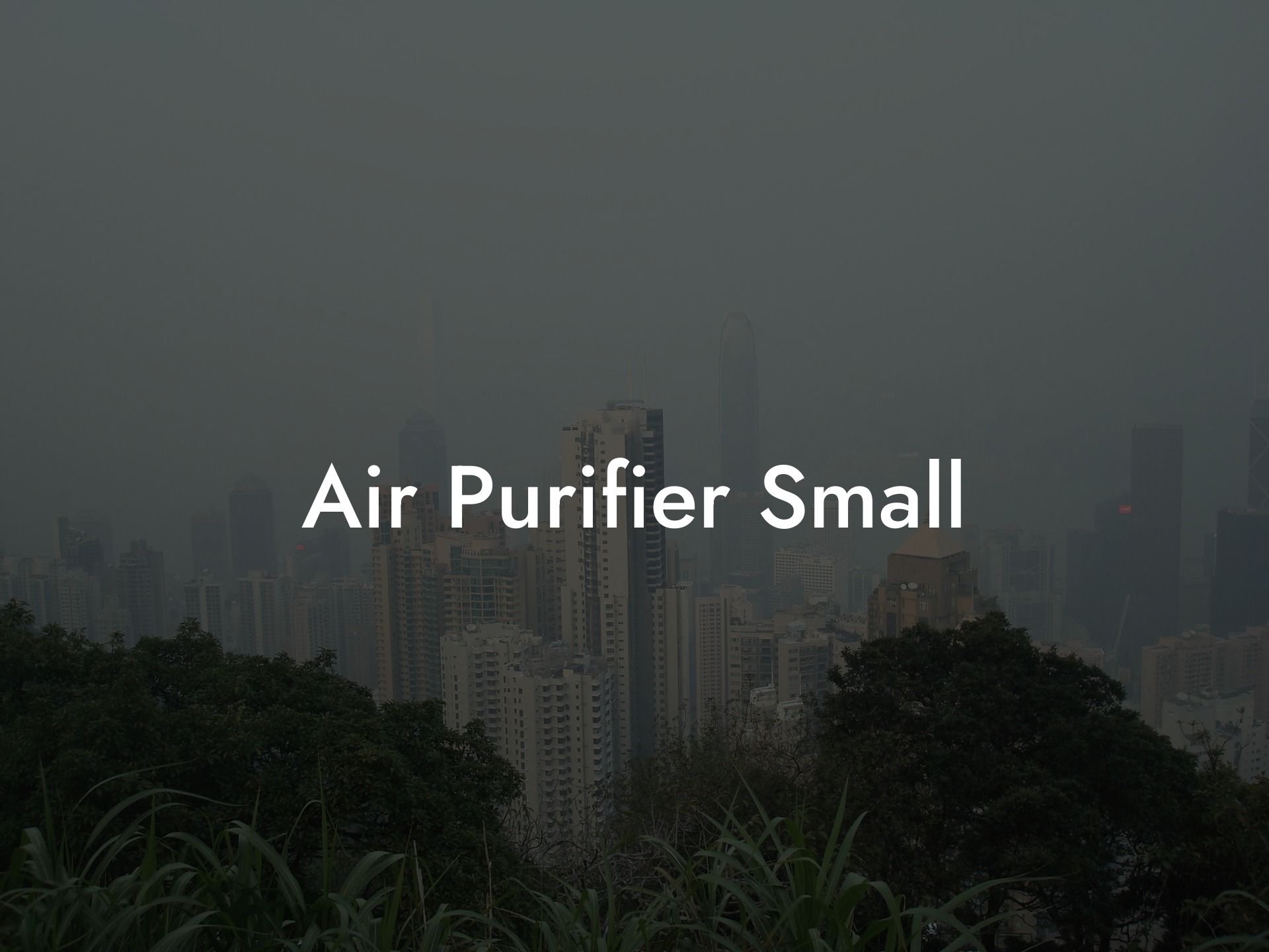 Air Purifier Small