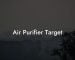 Air Purifier Target