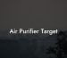 Air Purifier Target