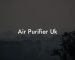 Air Purifier Uk