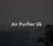 Air Purifier Uk