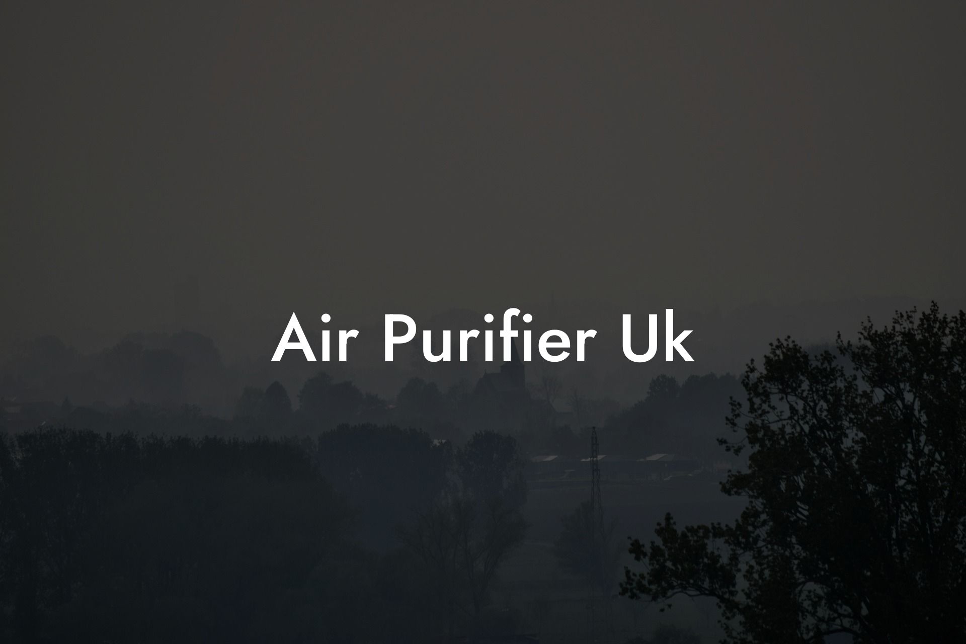 Air Purifier Uk