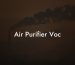 Air Purifier Voc